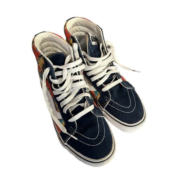 Vans X Star Wars Yoda Aloha Sk8 High Shoes Women's Size 9 - Picture 10 of 10